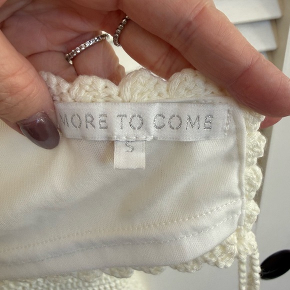 More to Come Angelina Halter Top in Ivory - Picture 6 of 9